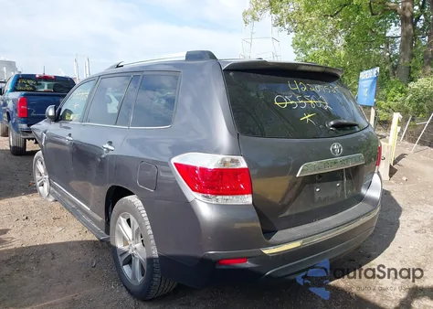 2011 Toyota Highlander Limited V6 z USA, uszkodzony, nr VIN 5TDDK3EH7BS055802